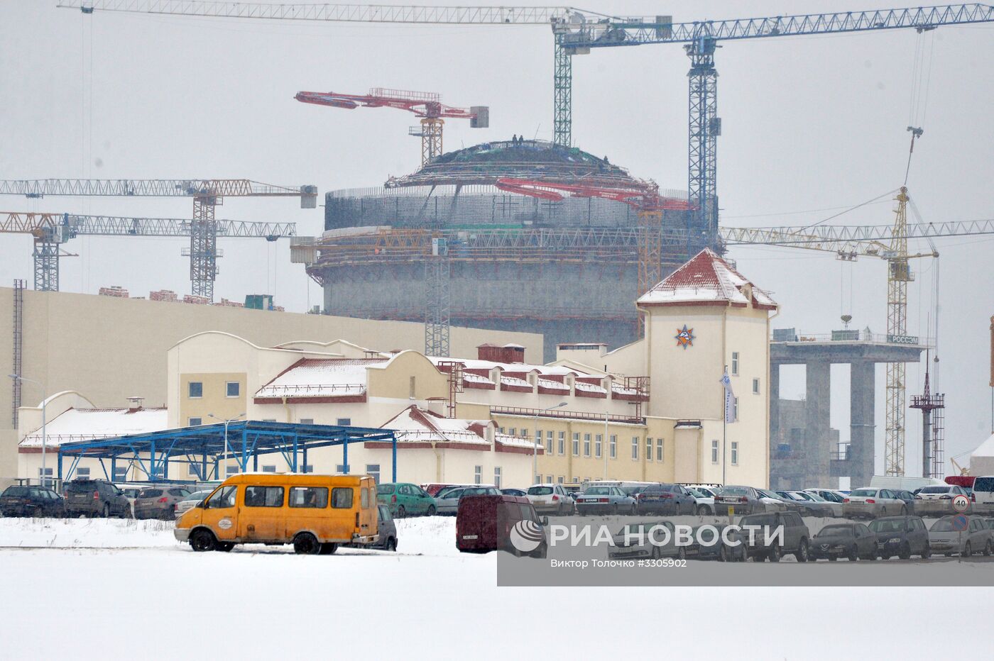 Строительство Белорусской АЭС