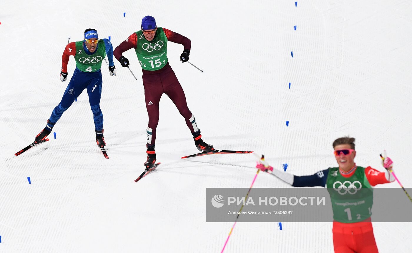Олимпиада 2018. Лыжные гонки. Мужчины. Командный спринт