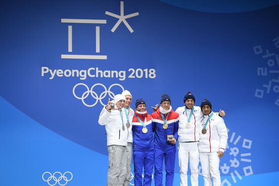 Олимпиада 2018. Церемония награждения. Тринадцатый день