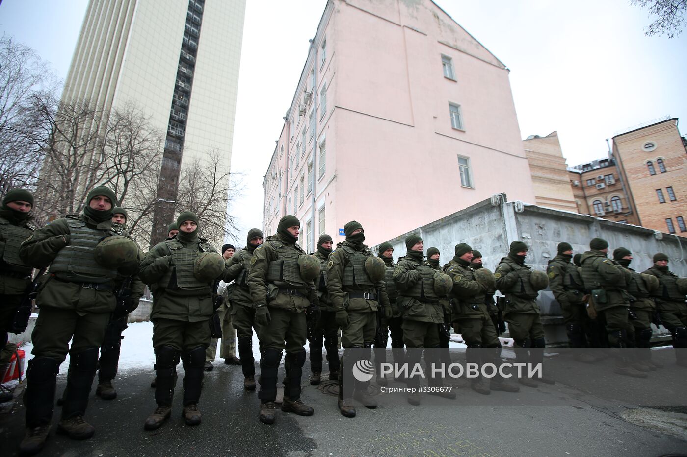 Суд над бывшим мэром Одессы Г. Трухановым в Киеве