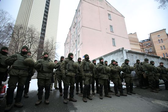 Суд над бывшим мэром Одессы Г. Трухановым в Киеве