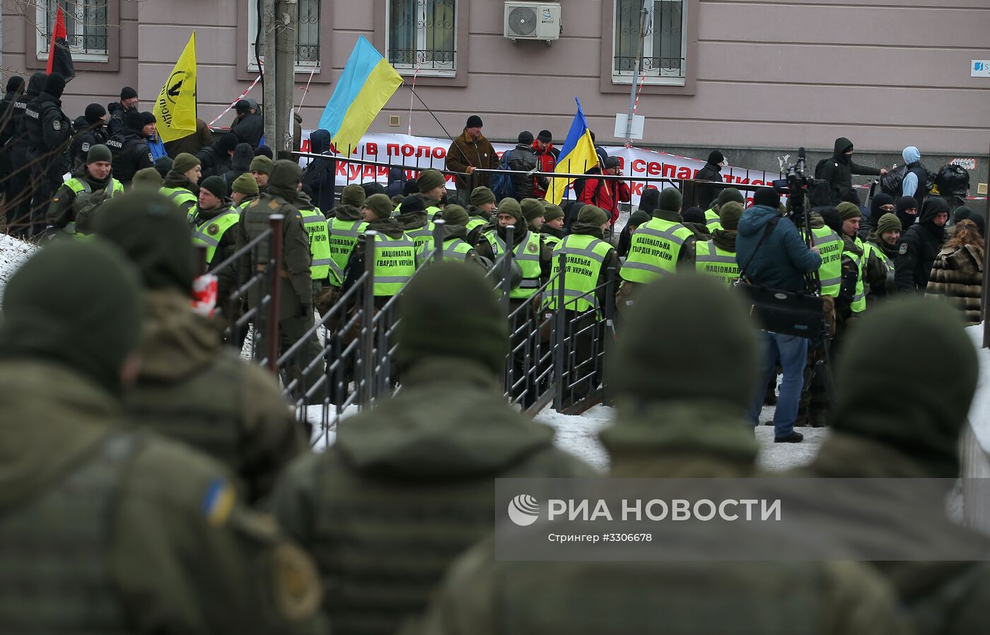 Суд над бывшим мэром Одессы Г. Трухановым в Киеве