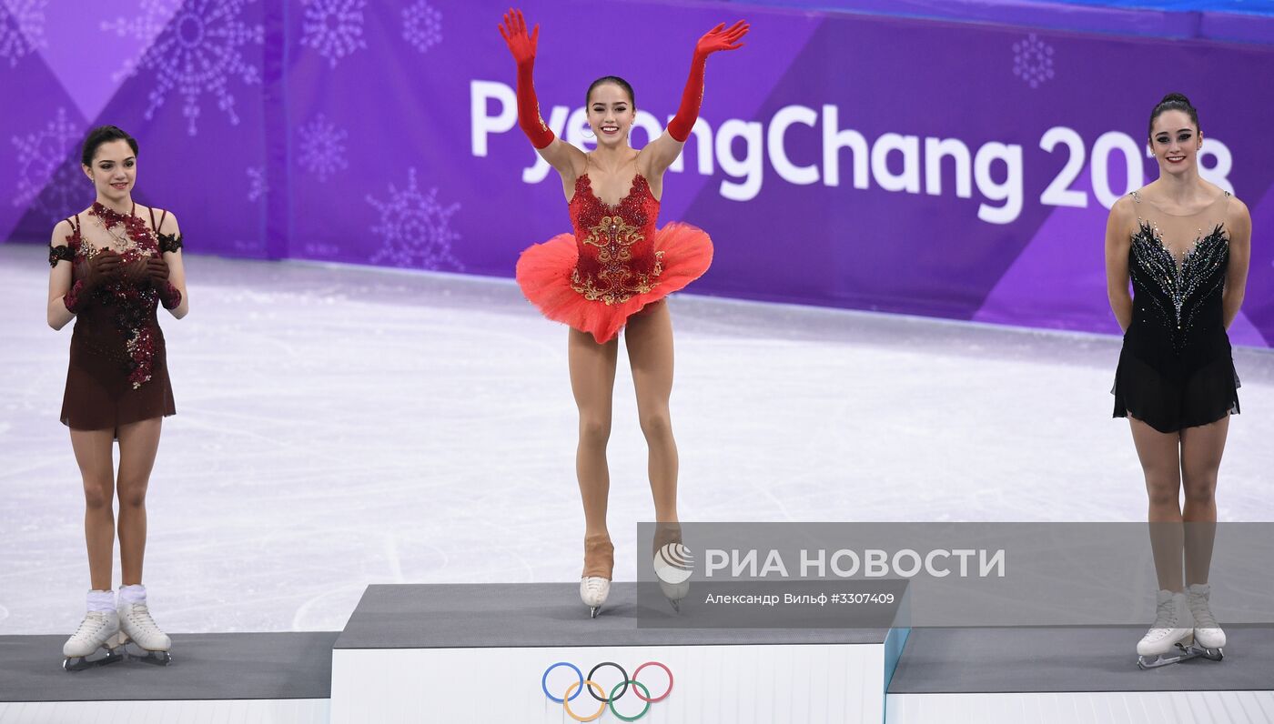 Олимпиада 2018. Фигурное катание. Женщины. Произвольная программа
