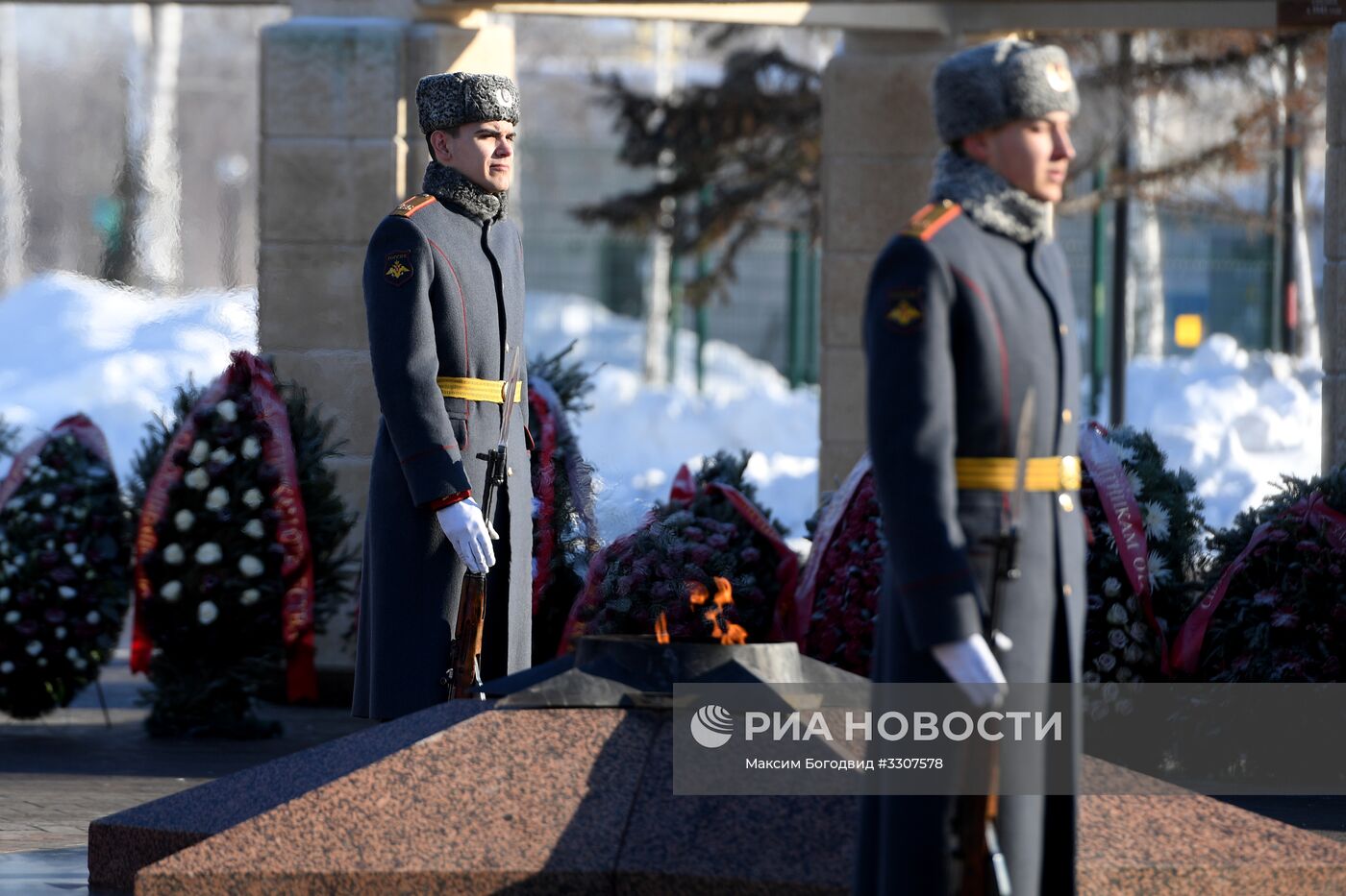 Празднование Дня защитника Отечества в регионах России