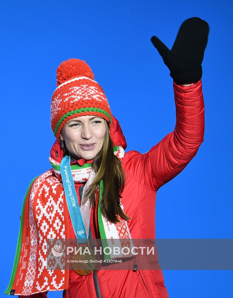 Олимпиада 2018. Церемония награждения. Четырнадцатый день