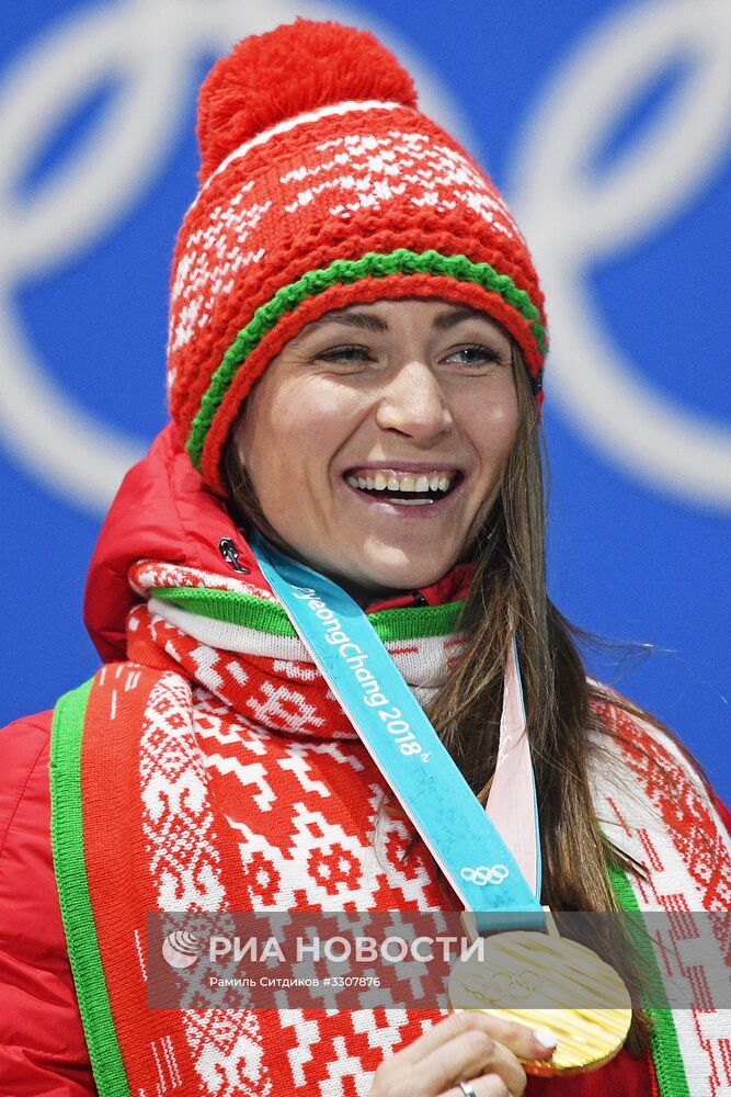 Олимпиада 2018. Церемония награждения. Четырнадцатый день