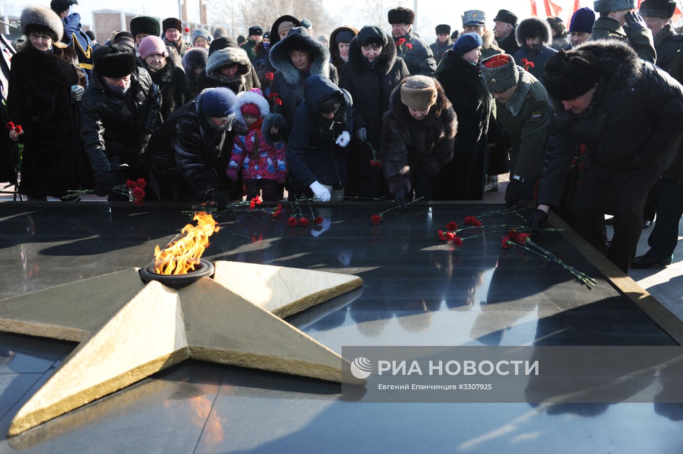 Празднование Дня защитника Отечества в регионах России