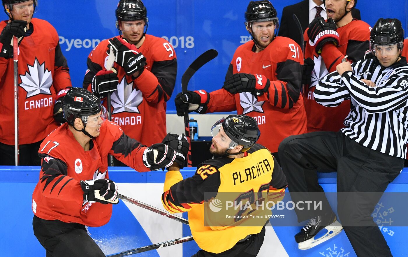 Олимпиада 2018. Хоккей. Мужчины. Матч Канада - Германия