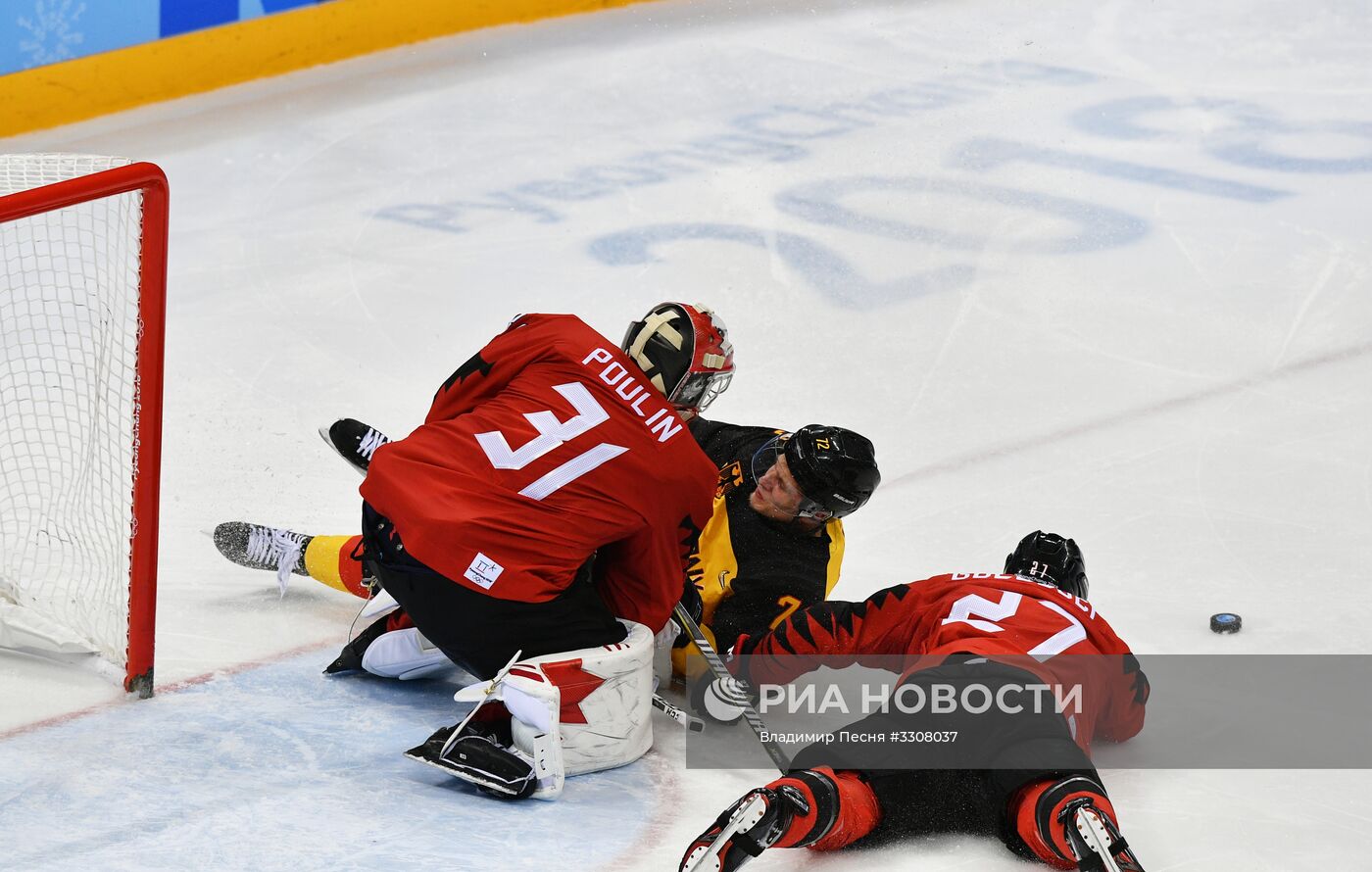 Олимпиада 2018. Хоккей. Мужчины. Матч Канада - Германия
