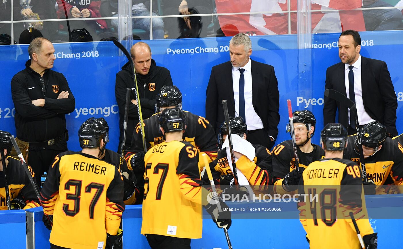 Олимпиада 2018. Хоккей. Мужчины. Матч Канада - Германия