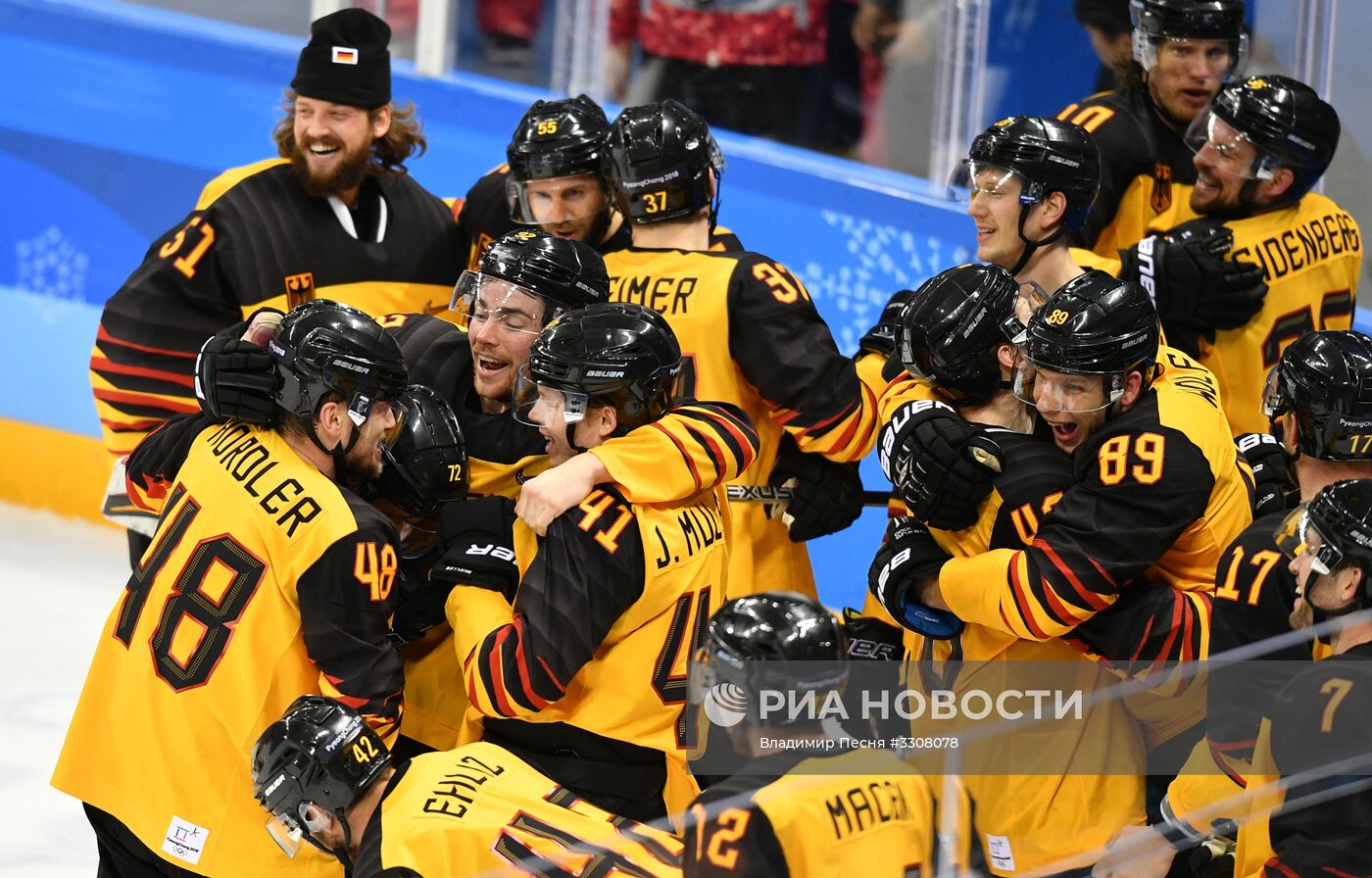 Олимпиада 2018. Хоккей. Мужчины. Матч Канада - Германия