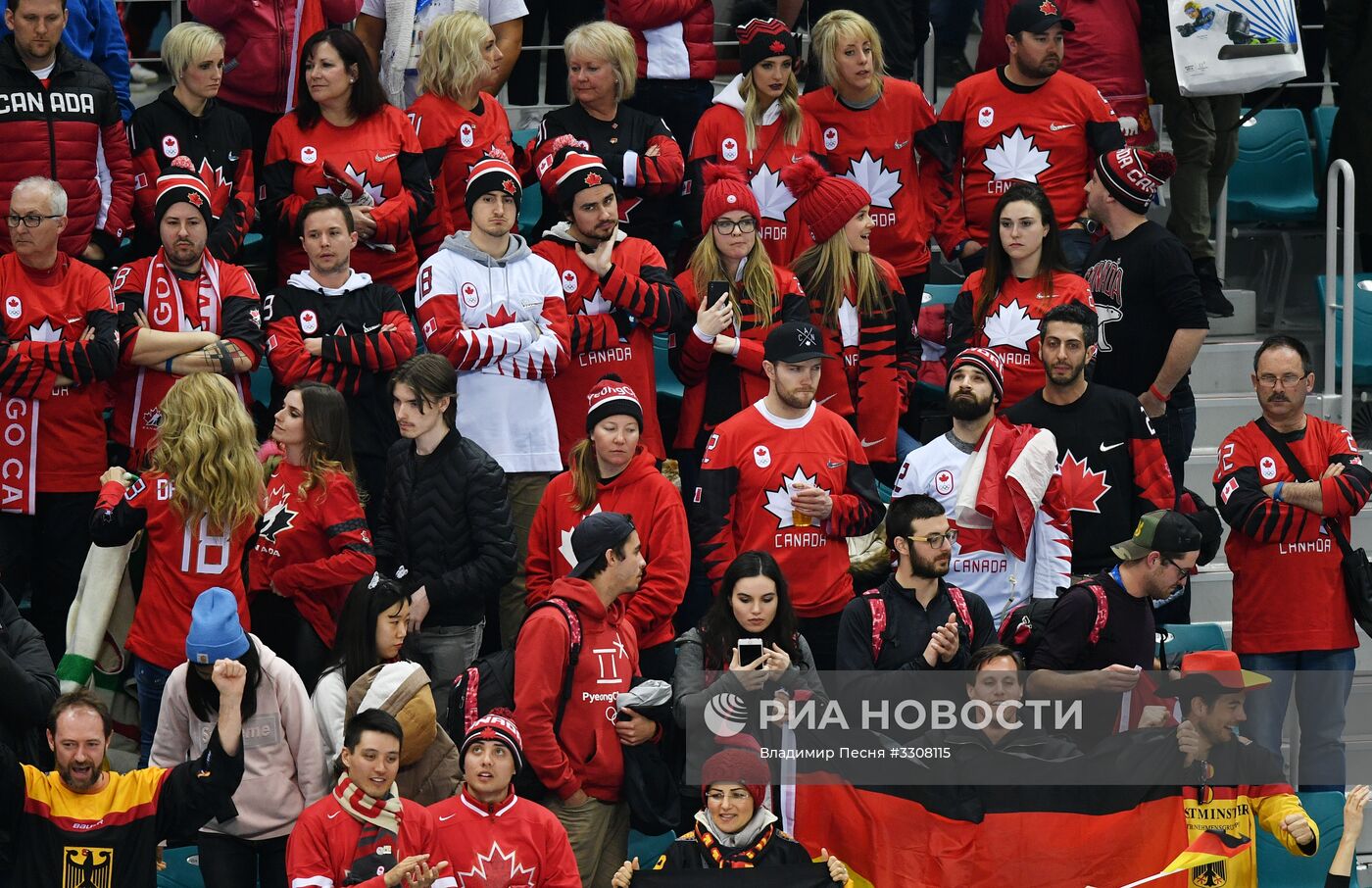Олимпиада 2018. Хоккей. Мужчины. Матч Канада - Германия