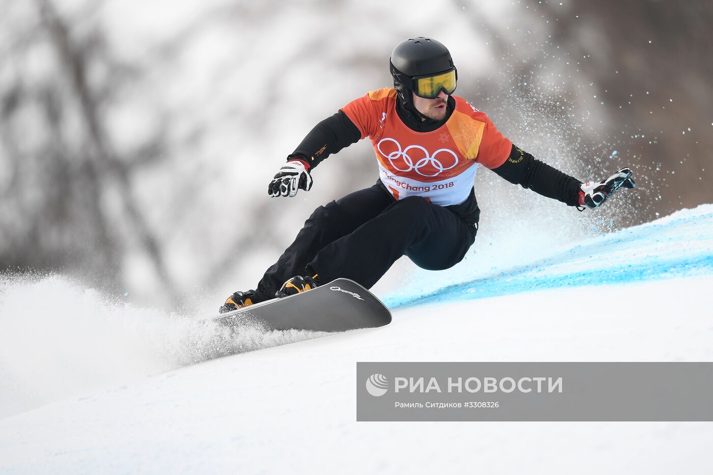 Олимпиада 2018. Сноуборд. Мужчины. Параллельный гигантский слалом