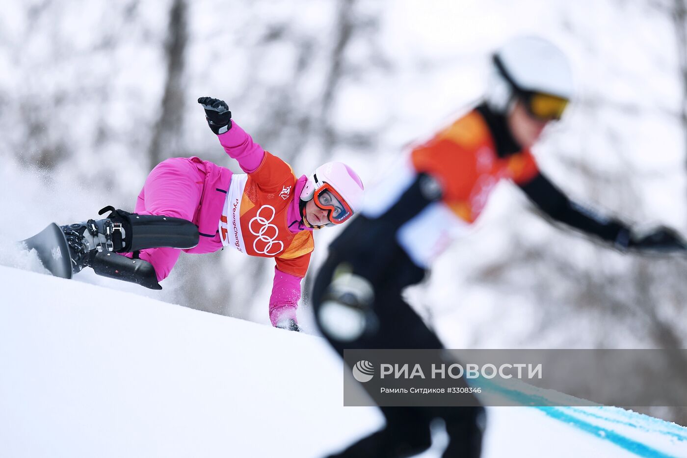 Олимпиада 2018. Сноуборд. Женщины. Параллельный гигантский слалом