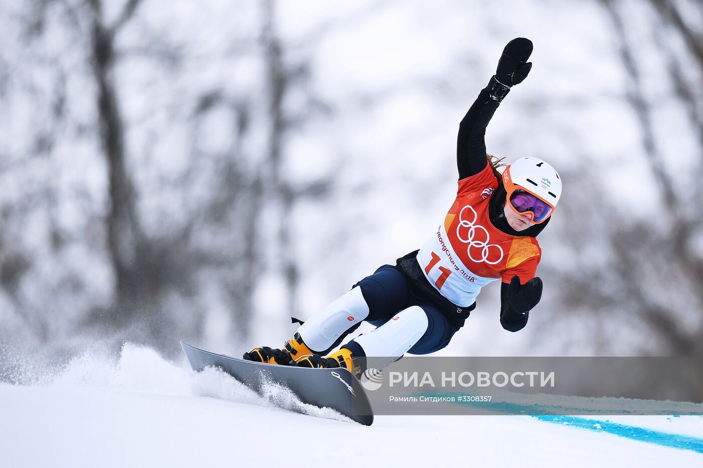 Олимпиада 2018. Сноуборд. Женщины. Параллельный гигантский слалом