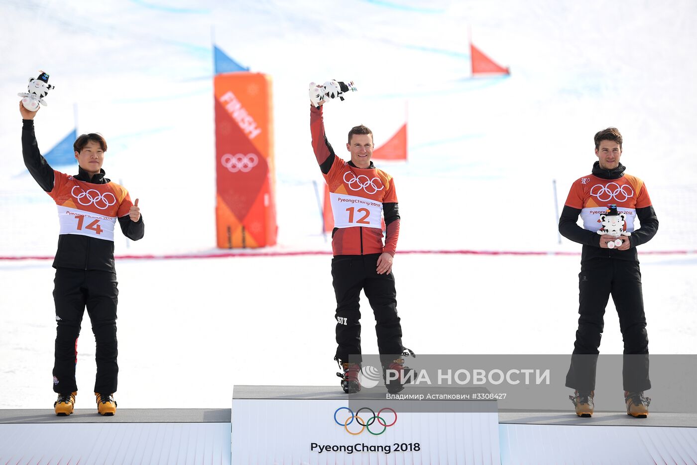 Олимпиада 2018. Сноуборд. Мужчины. Параллельный гигантский слалом