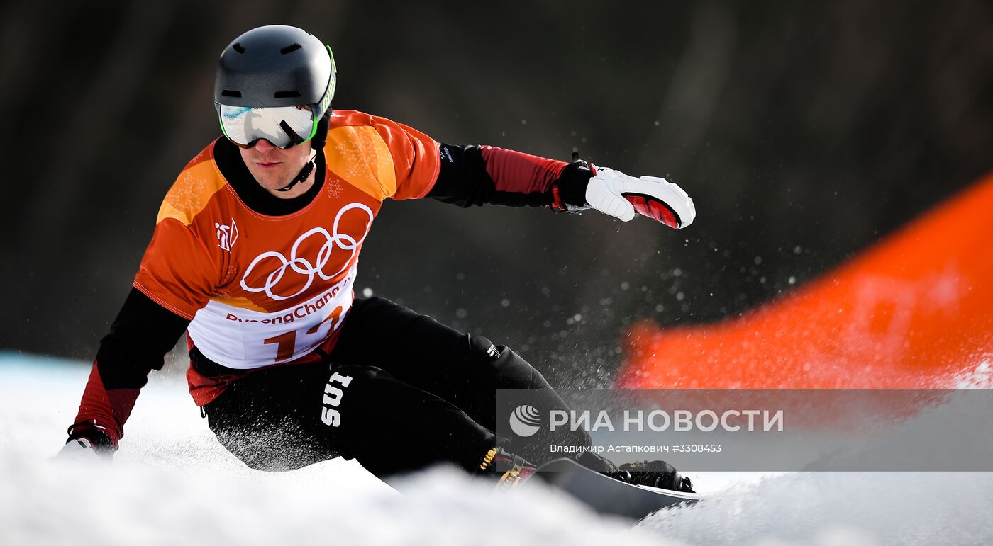 Олимпиада 2018. Сноуборд. Мужчины. Параллельный гигантский слалом