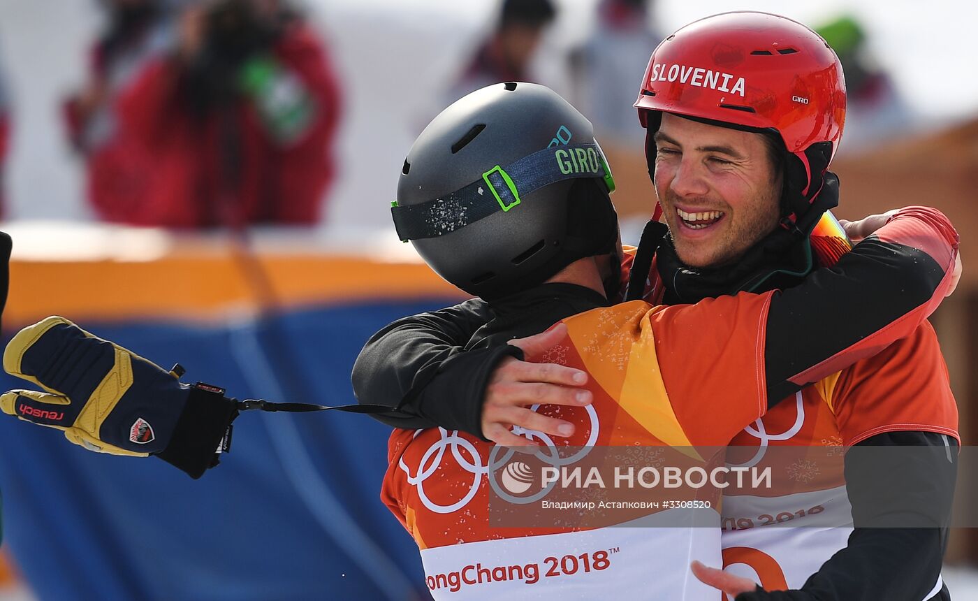 Олимпиада 2018. Сноуборд. Мужчины. Параллельный гигантский слалом