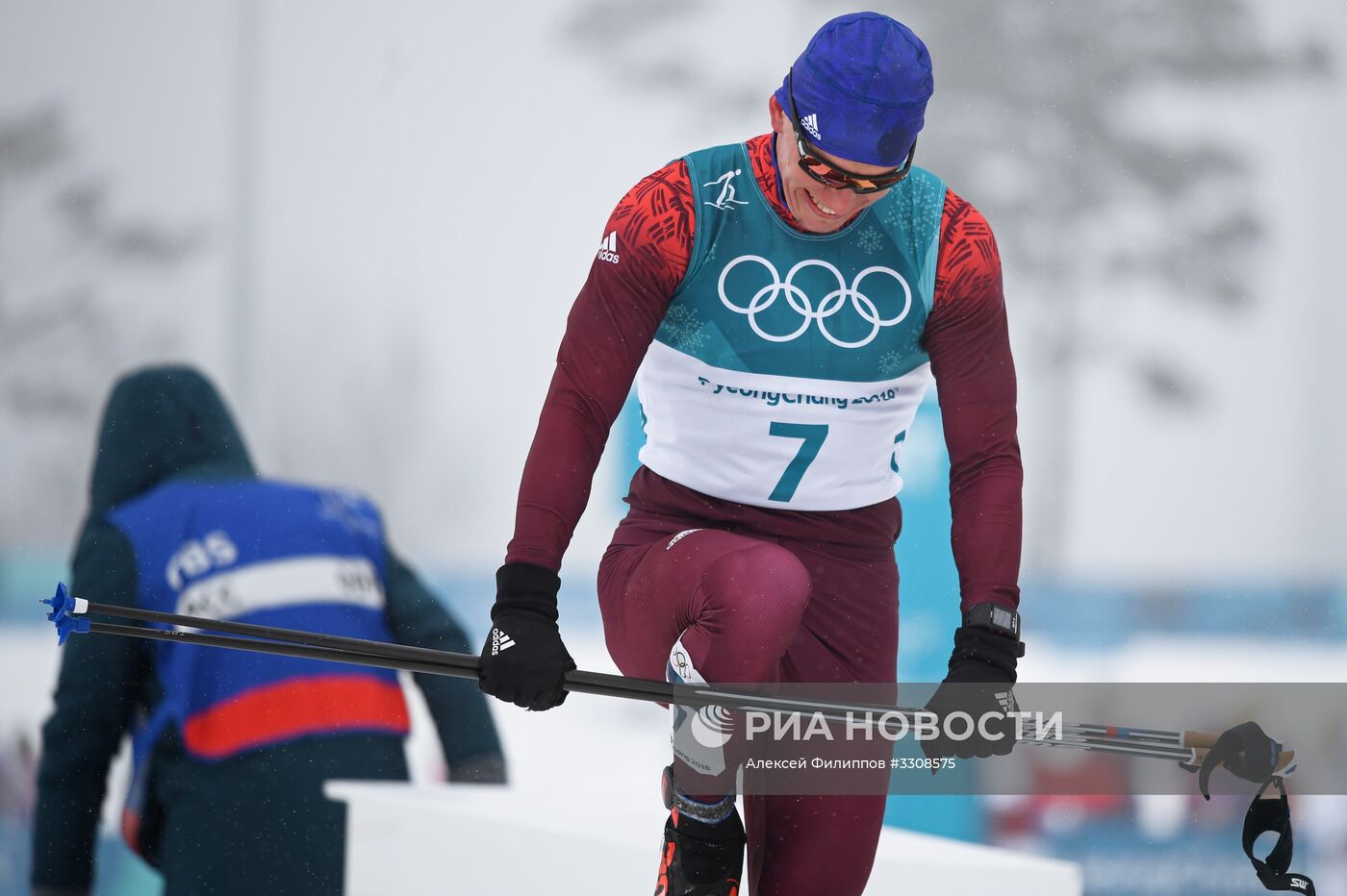 Олимпиада 2018. Лыжные гонки. Мужчины. Масс-старт. 50 км