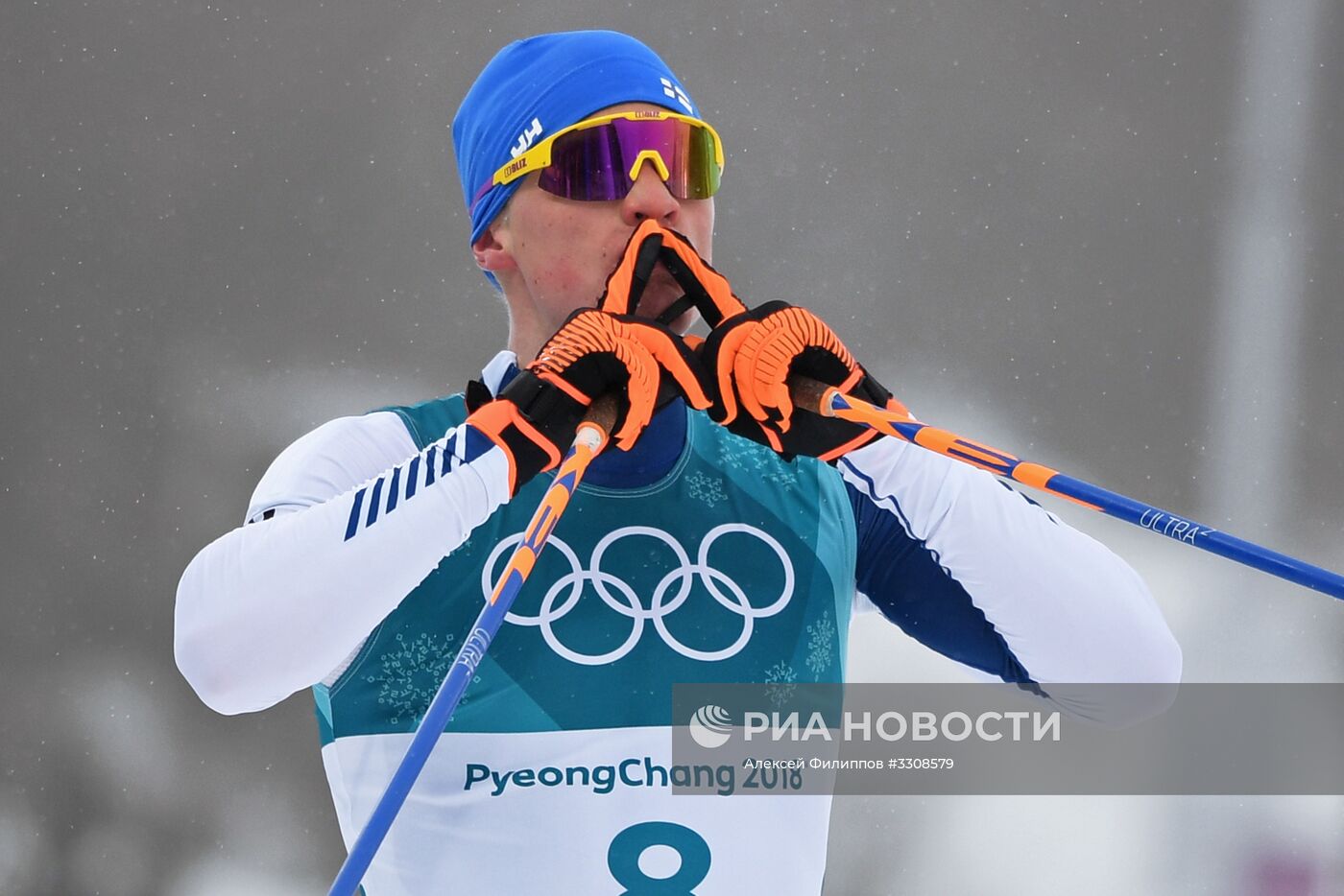 Олимпиада 2018. Лыжные гонки. Мужчины. Масс-старт. 50 км