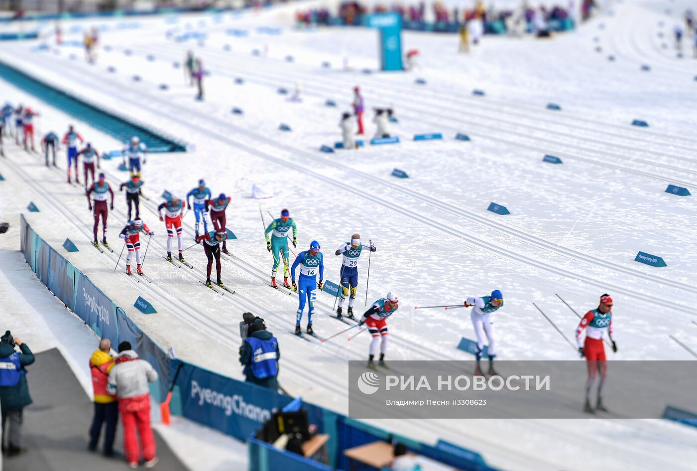 Олимпиада 2018. Лыжные гонки. Мужчины. Масс-старт. 50 км