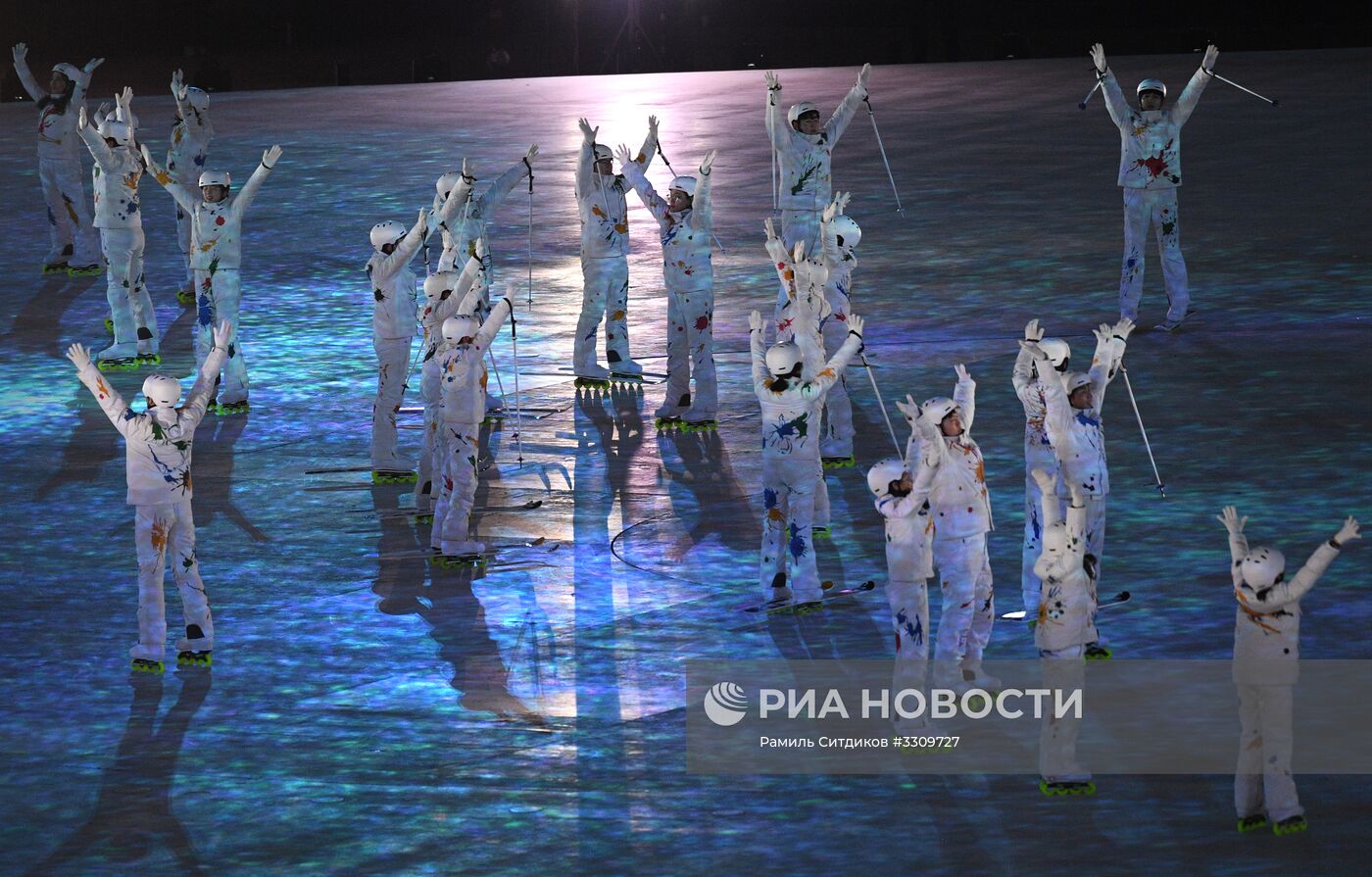 Церемония закрытия XXIII зимних Олимпийских игр в Пхенчхане