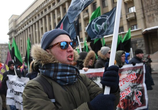 Марш памяти Бориса Немцова в Москве