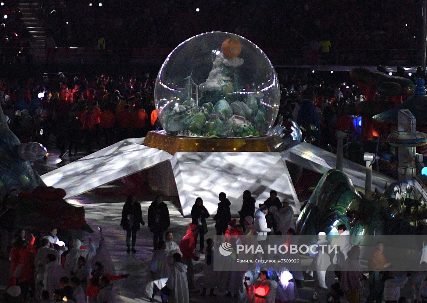 Церемония закрытия XXIII зимних Олимпийских игр в Пхенчхане