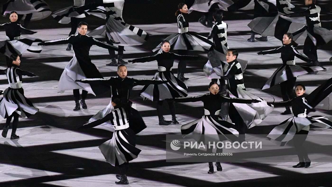 Церемония закрытия XXIII зимних Олимпийских игр в Пхенчхане