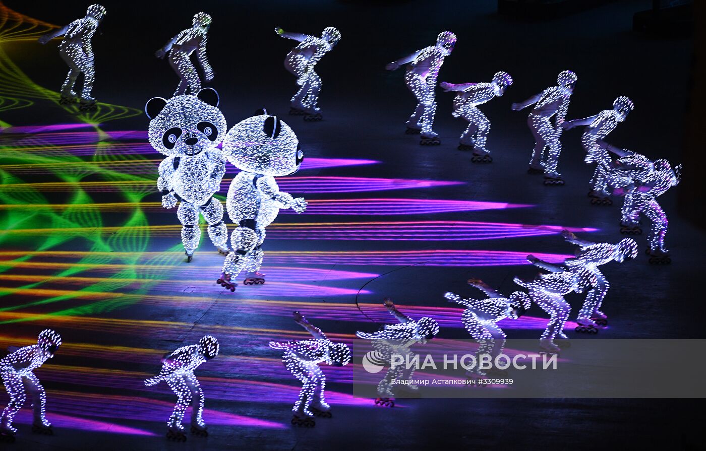 Церемония закрытия XXIII зимних Олимпийских игр в Пхенчхане