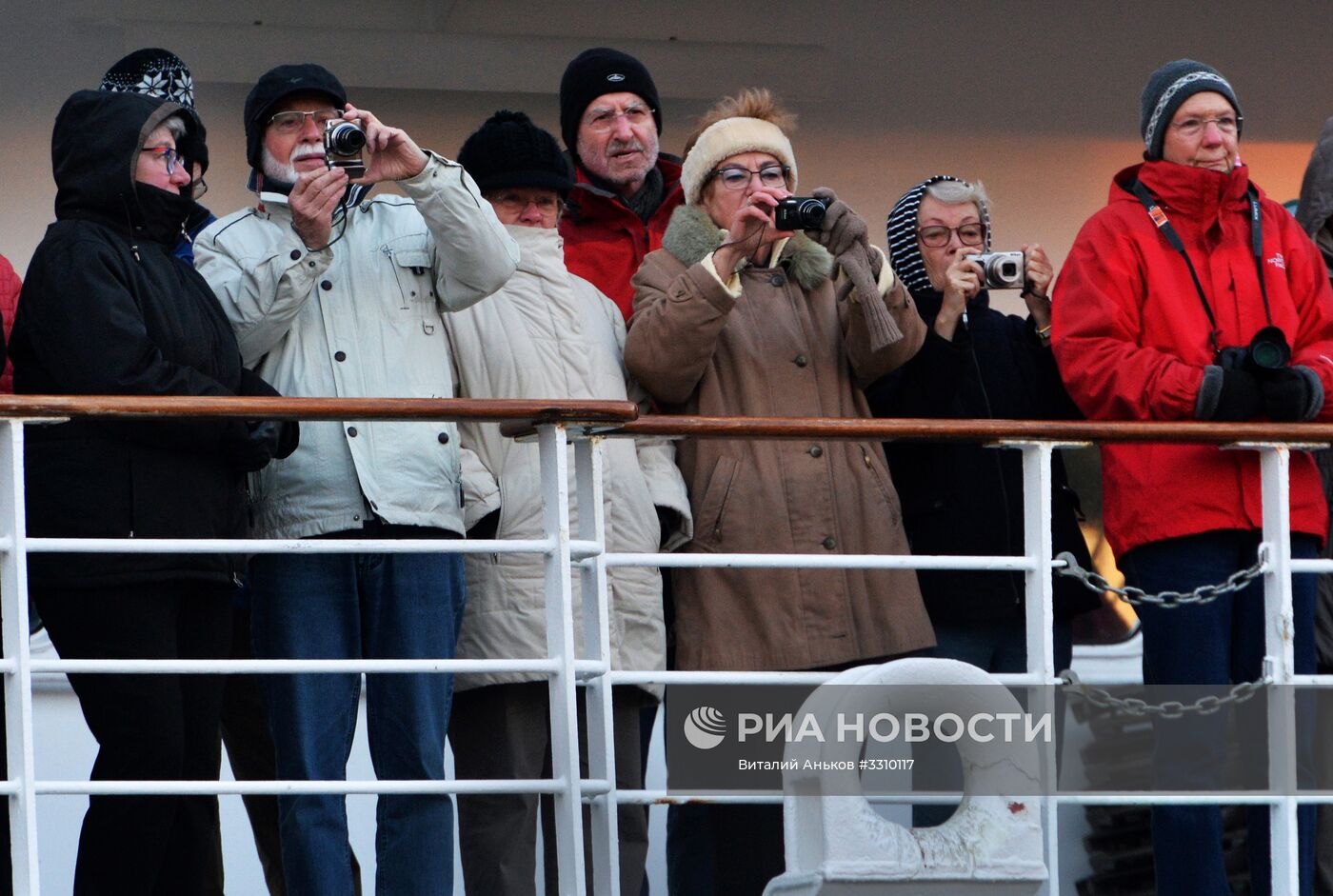 Прибытие круизного лайнера Amadea во Владивосток