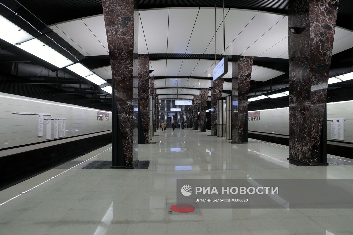 Открытие движения на участке Большой кольцевой линии Московского метрополитена