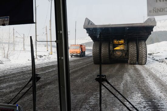 Кедровский угольный разрез