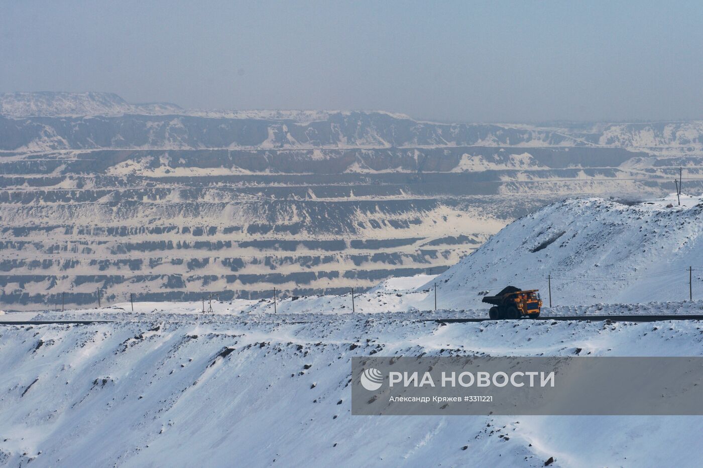 Кедровский угольный разрез