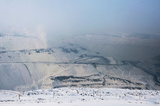 Кедровский угольный разрез