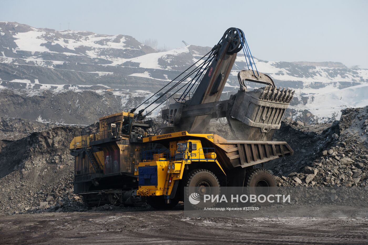 Кедровский угольный разрез