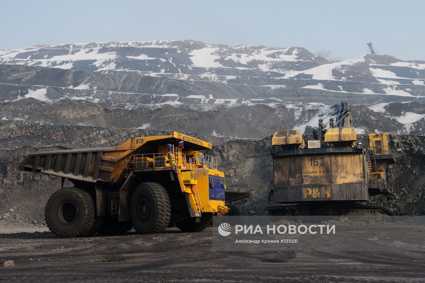 Кедровский угольный разрез