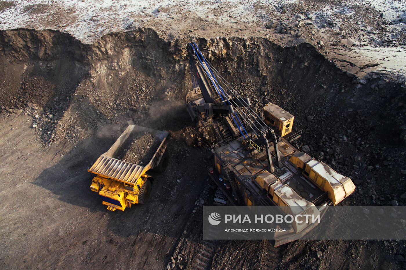 Кедровский угольный разрез