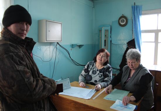Досрочное голосование в Забайкалье