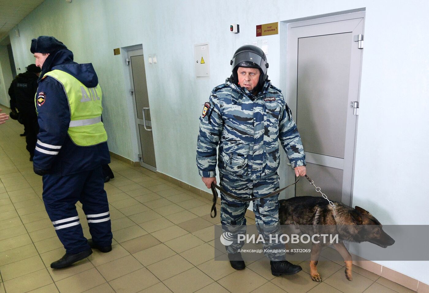 Тренировка по отработке действий при возникновении ЧС в день голосования