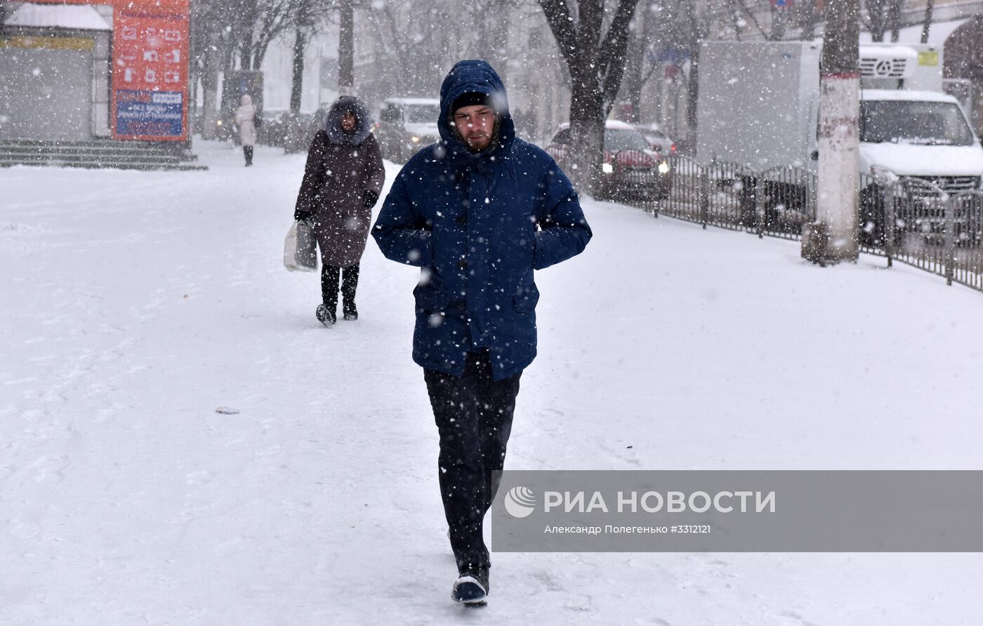 Снег в Крыму