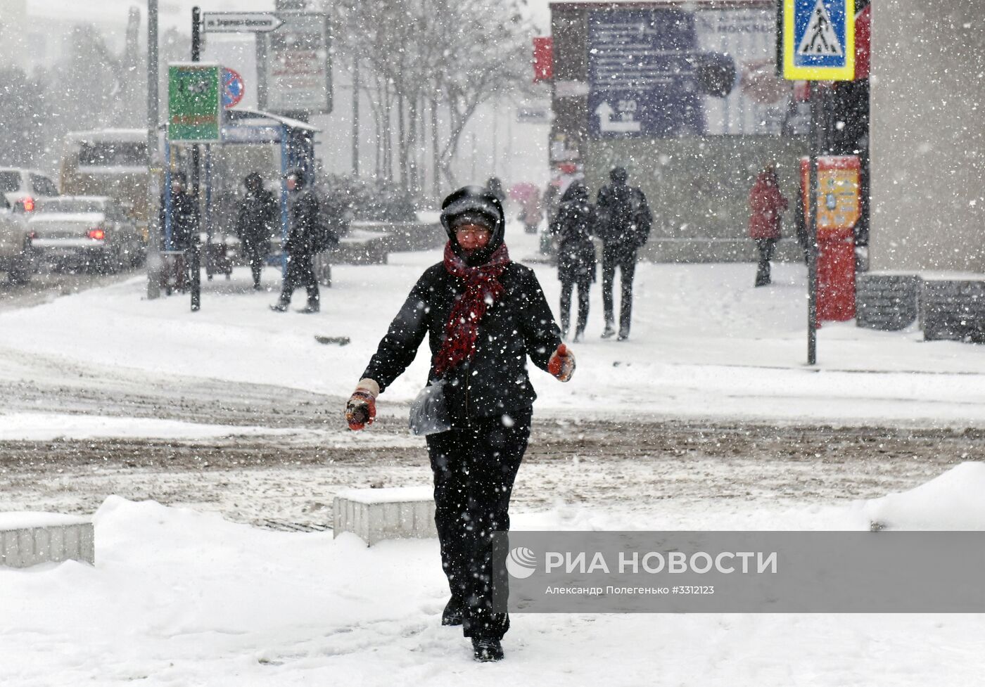 Снег в Крыму