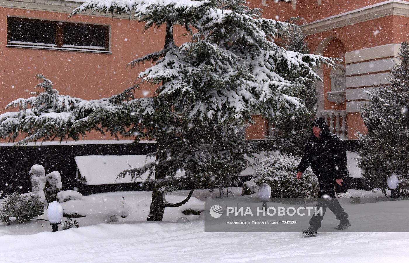 Снег в Крыму