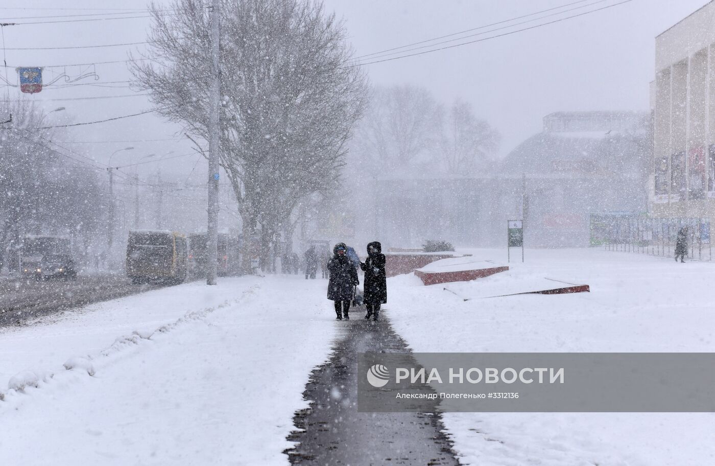 Снег в Крыму