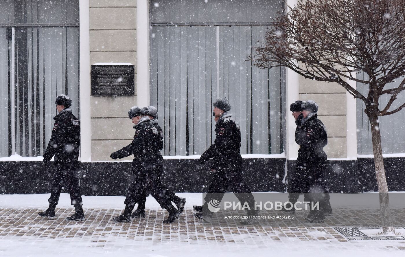 Снег в Крыму