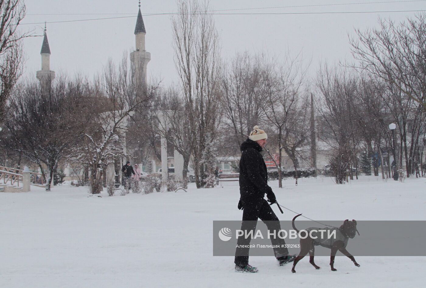 Снег в Крыму