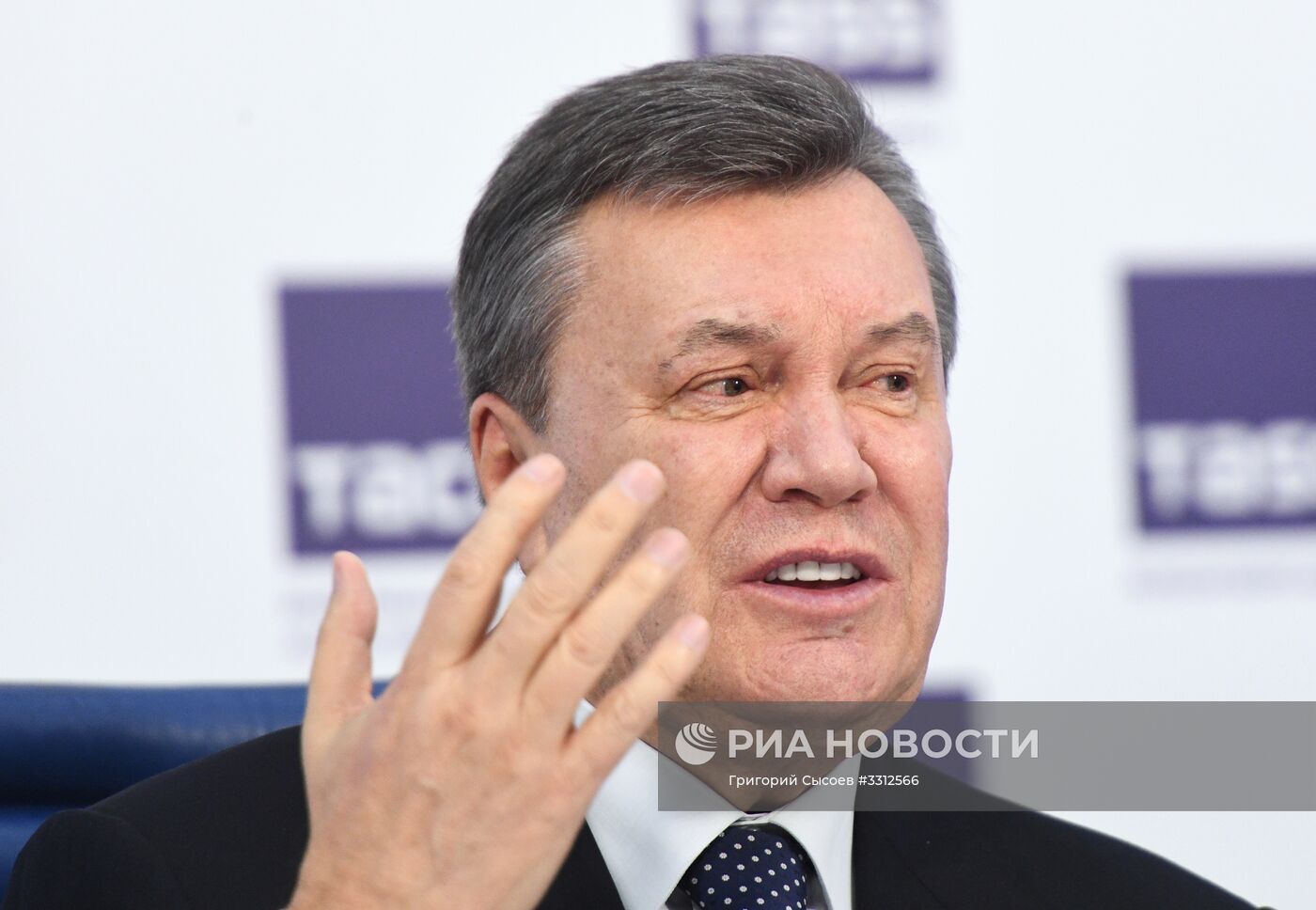 Пресс-конференция Виктора Януковича