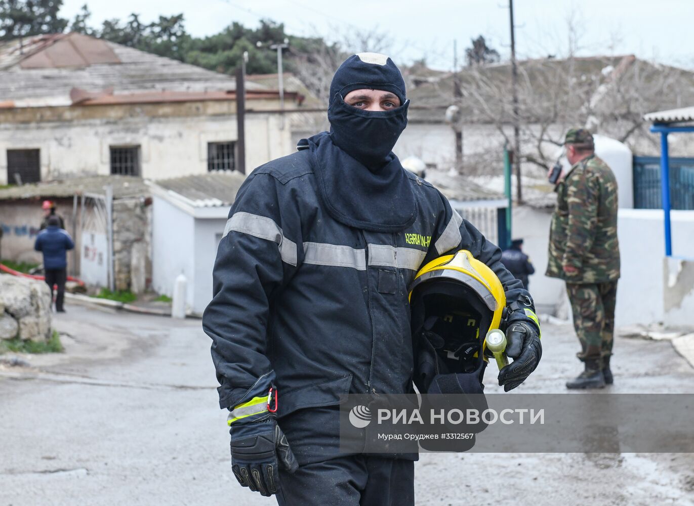 Пожар в наркологическом диспансере в Баку