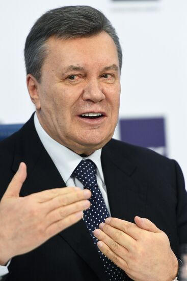 Пресс-конференция Виктора Януковича