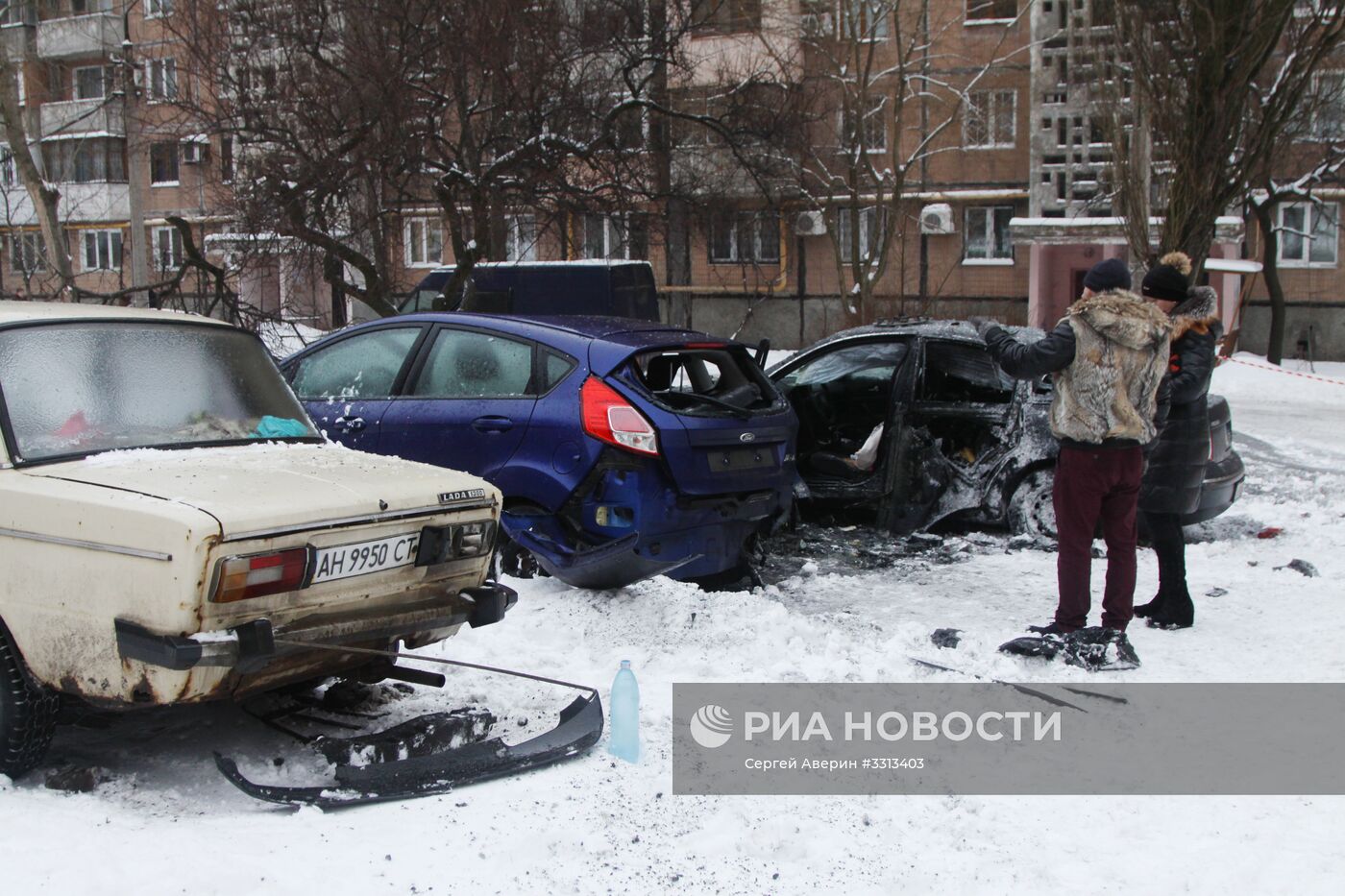 Взрыв прогремел в центре Донецка | РИА Новости Медиабанк